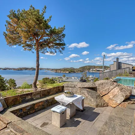 Exclusive House With Panoramic Views And Swimming Pool 펜션 크리스티안산